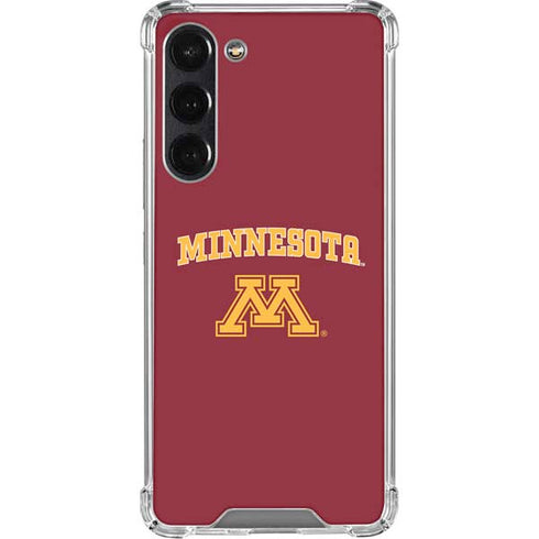 University of Minnesota Collegiate Text Galaxy S24 FE Clear Case